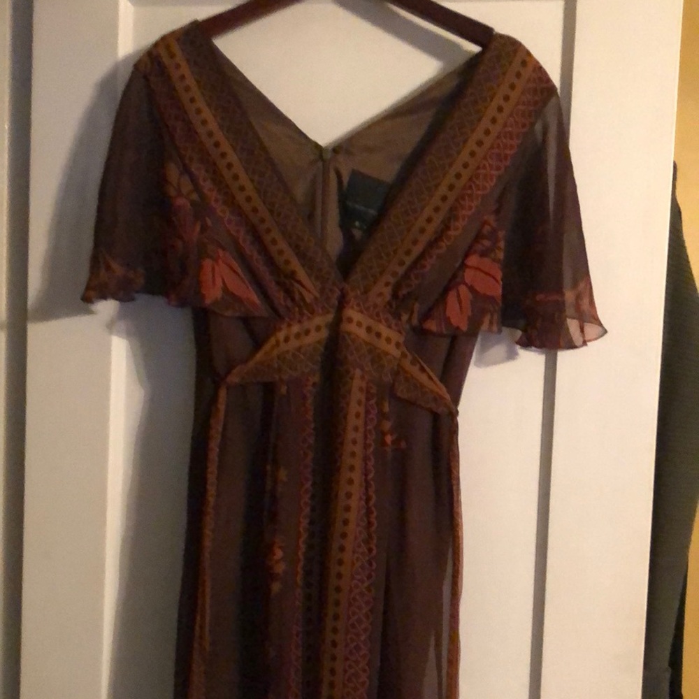 Anthropologie Silk Dress